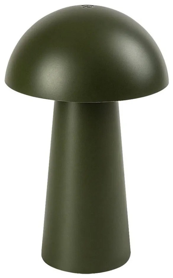 Rabalux 76038 - LED dotyková stmievateľná vonkajšia lampa MIREO 1,5W/5V IP44 1200 mAh USB zelená