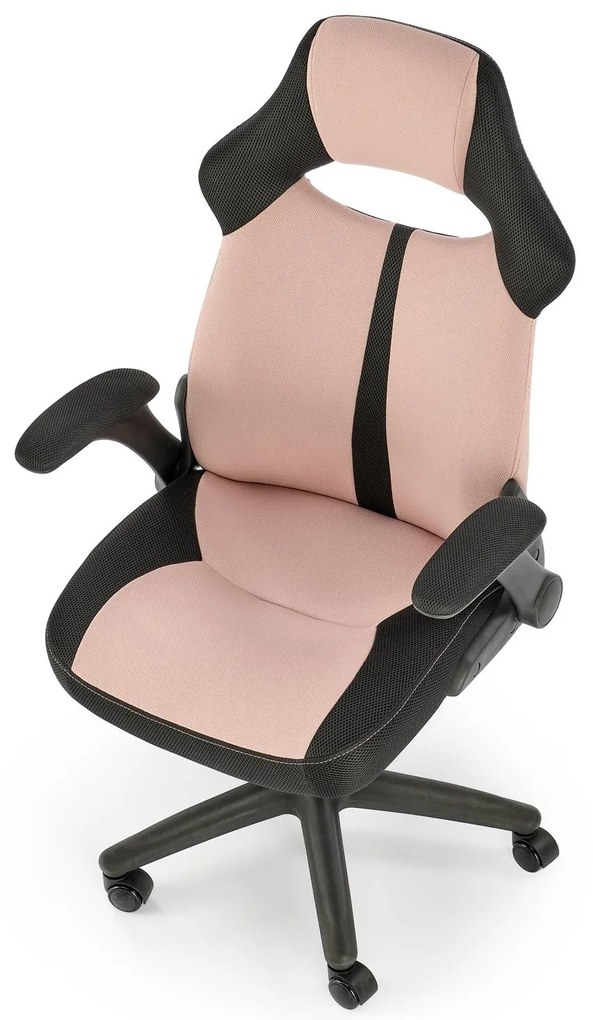 Kancelářská židle BLOOM růžová/černá