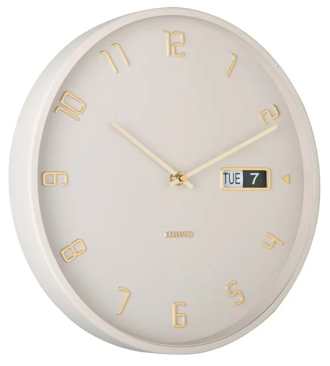 Karlsson 5953WG dizajnové nástenné hodiny 30 cm