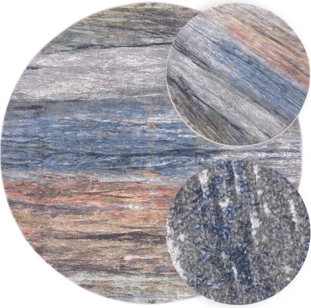 Koberec RAGOLLE Argentum 63814 2626 kruh