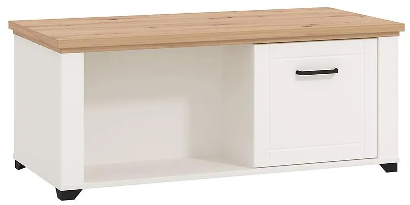 Konferenčný stolík Valencia M Artisan/Biela 11011433