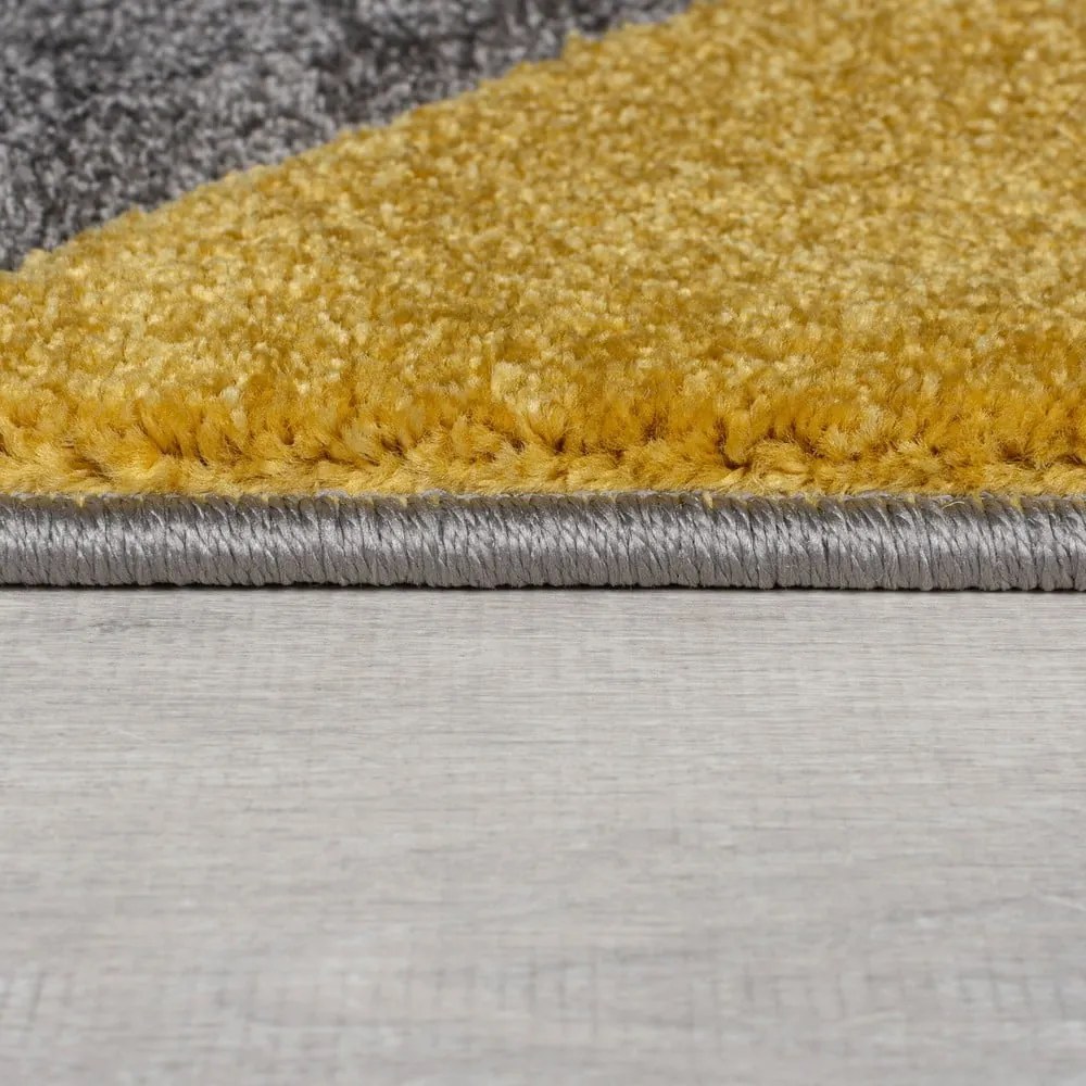 Okrovožlto-sivý behúň 60x230 cm Elude Orb – Flair Rugs