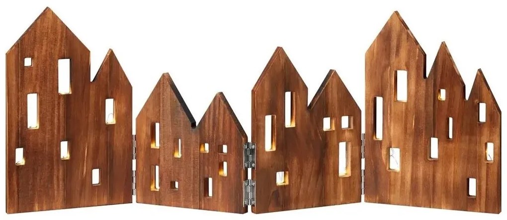 Markslöjd 706212 - LED vianočná dekorácia VIEW LED/0,9W/230V borovica/hnedá