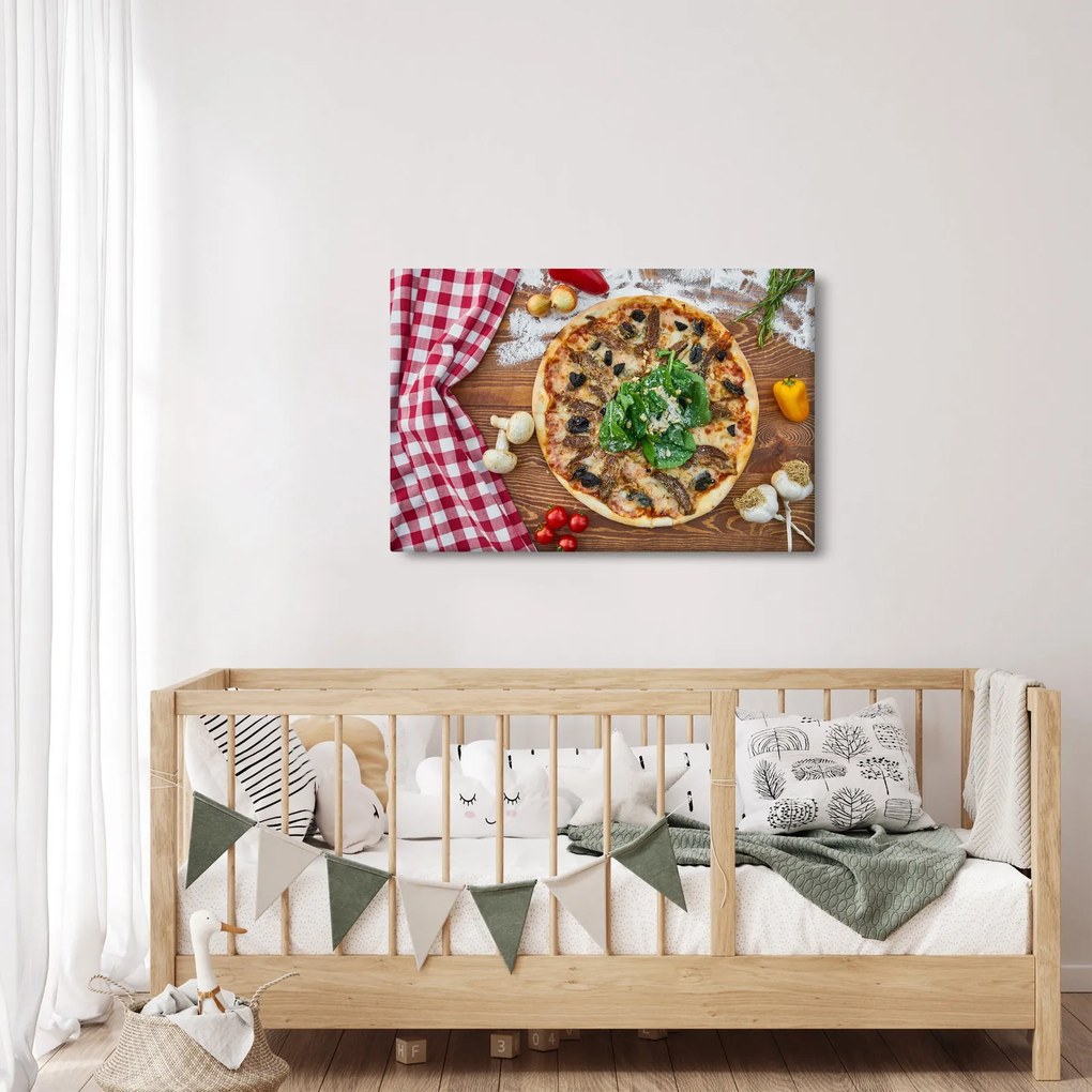 Obraz pizze (90x60 cm)