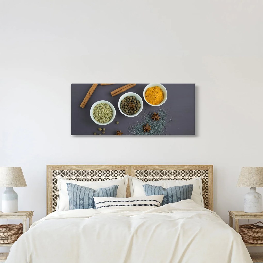 Obraz - korenie (120x50 cm)