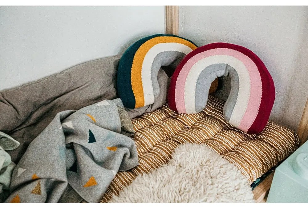 Bavlnený detský vankúš Kindsgut Alma, 40 x 30 cm