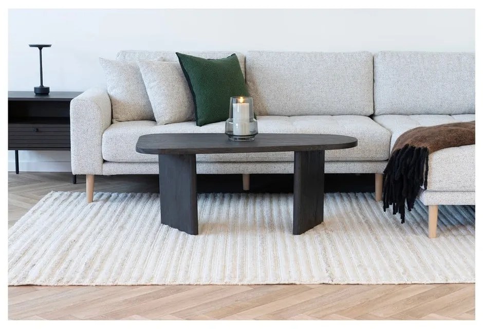 Tmavohnedý konferenčný stolík 50x100 cm Melo – House Nordic