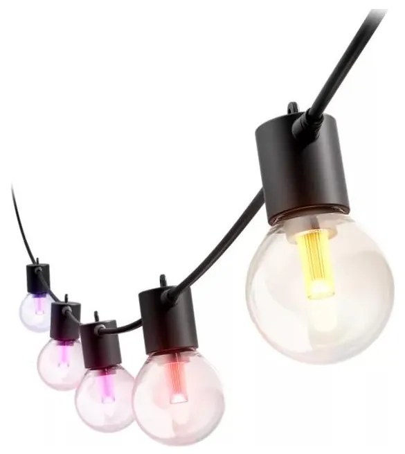 Philips -LED RGBW Predlžovací stmievateľný vonkajší svetelný reťaz Hue FESTAVIA 10xLED 7m IP65