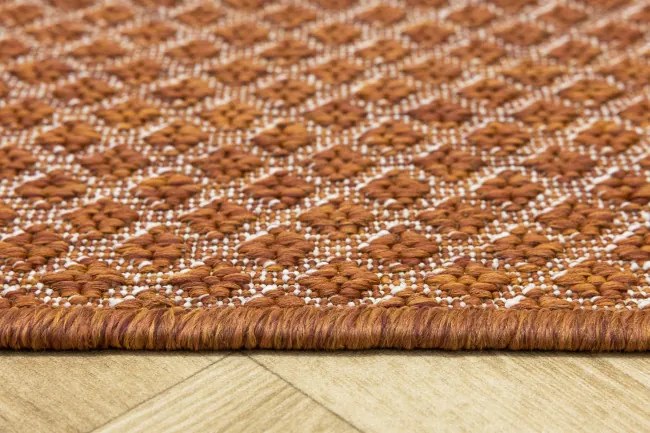 Obojstranný koberec BRUSSELS 206074/10410 Cayenne krémový / terakotový