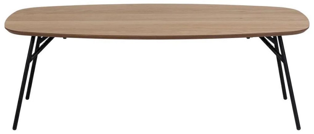 Konferenční stolek Caracas 120 cm dub olejovaný/černý