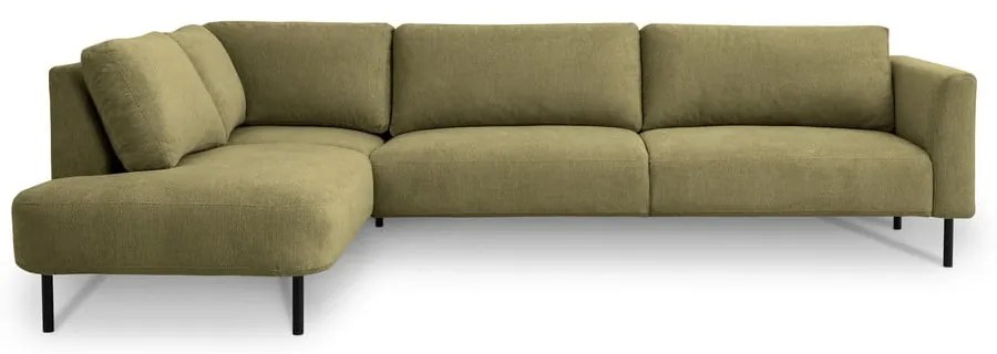 Rohová pohovka v horčicovej farbe (ľavý roh) Hero – Scandic