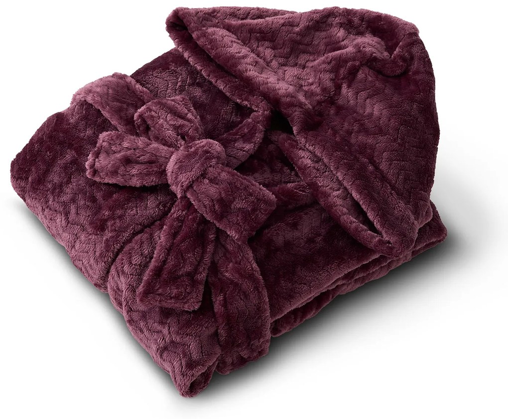 Dormeo župan Warm Hug fialový