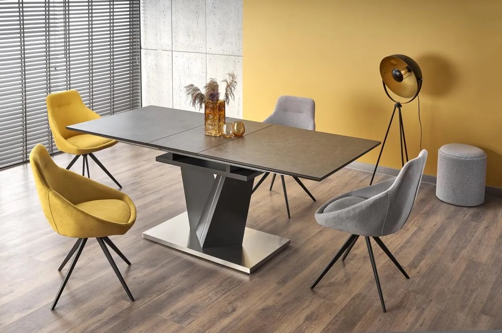 Skladací stôl Vade 160/220 cm tmavosivý