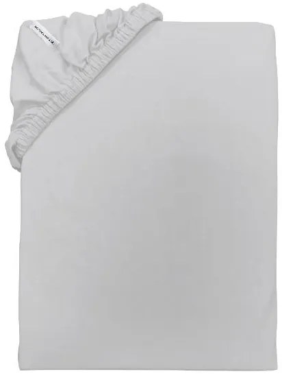 Tom Tailor Džersejová napínacia plachta, 180 – 200 x 200 cm (sivá)  (100393438)