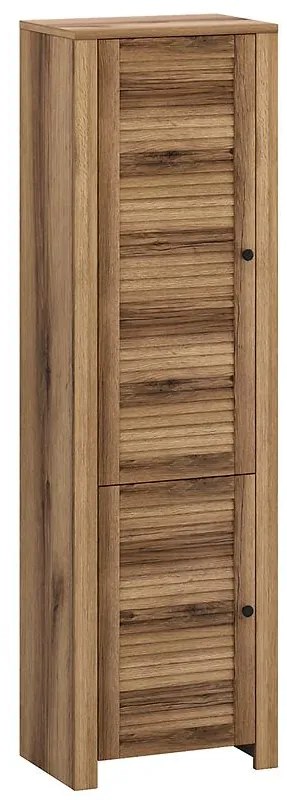 Regál Sevilla V 2d Dub Delano Tmavé