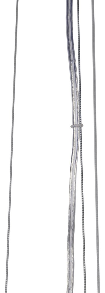 Moderné závesné svietidlo biele 70 cm - Magna