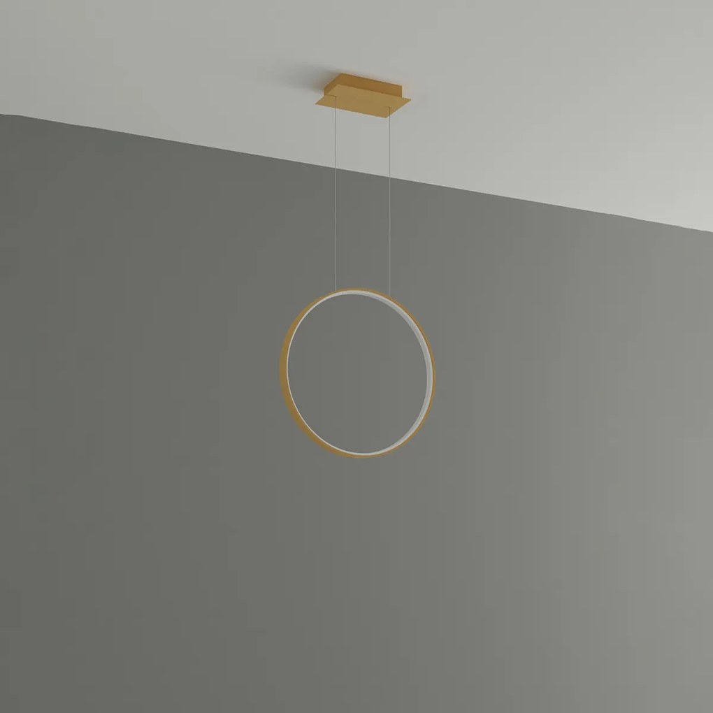 Závesné LED svietidlo Rio 55, 1x LED 30w, 3000k, g