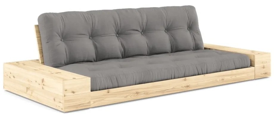 Sivá rozkladacia pohovka 244 cm Base – Karup Design