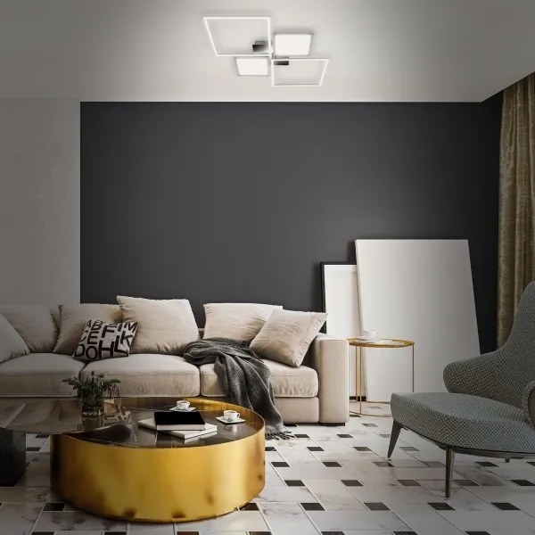 Briloner 3530-018 - LED Stmievateľný prisadený luster FRAME LED/40W/230V + DO