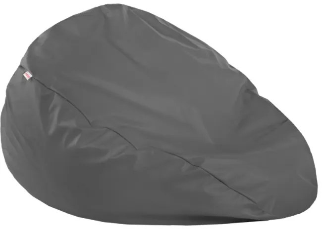 Sedací vak SAKO sivý ekokoža