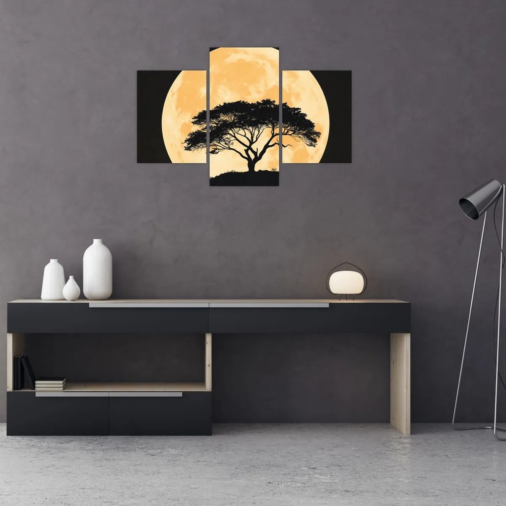 Obraz – Strom v zlatom splne II. (90x60 cm)