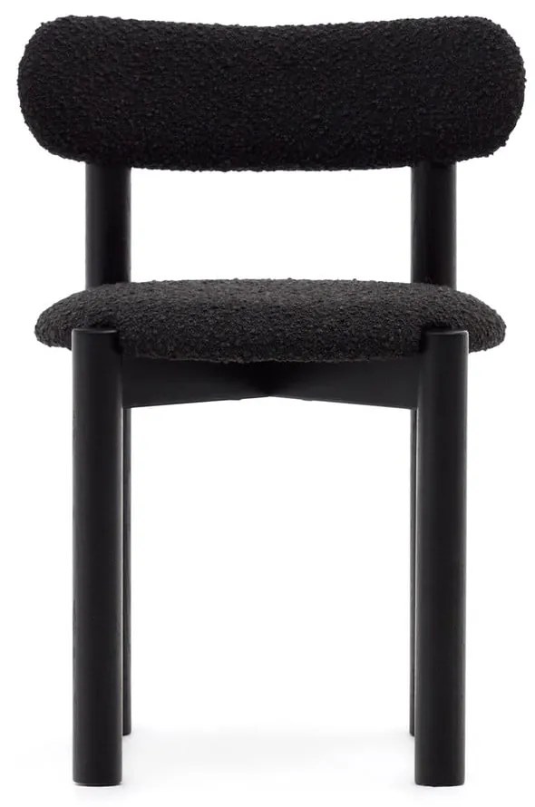 Čierne jedálenské stoličky v súprave 2 ks Nebai – Kave Home