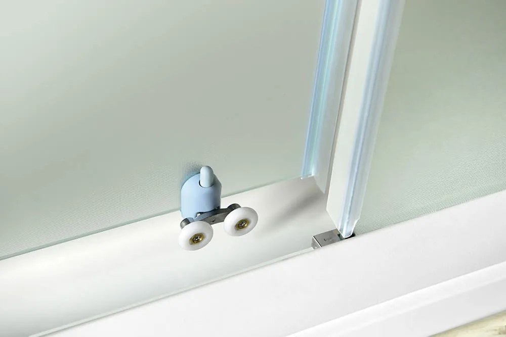 Aqualine Aqualine, AMADEO obdĺžniková sprchová zástena 1100x800mm L/P varianta, sklo Brick, BTS110BTP80