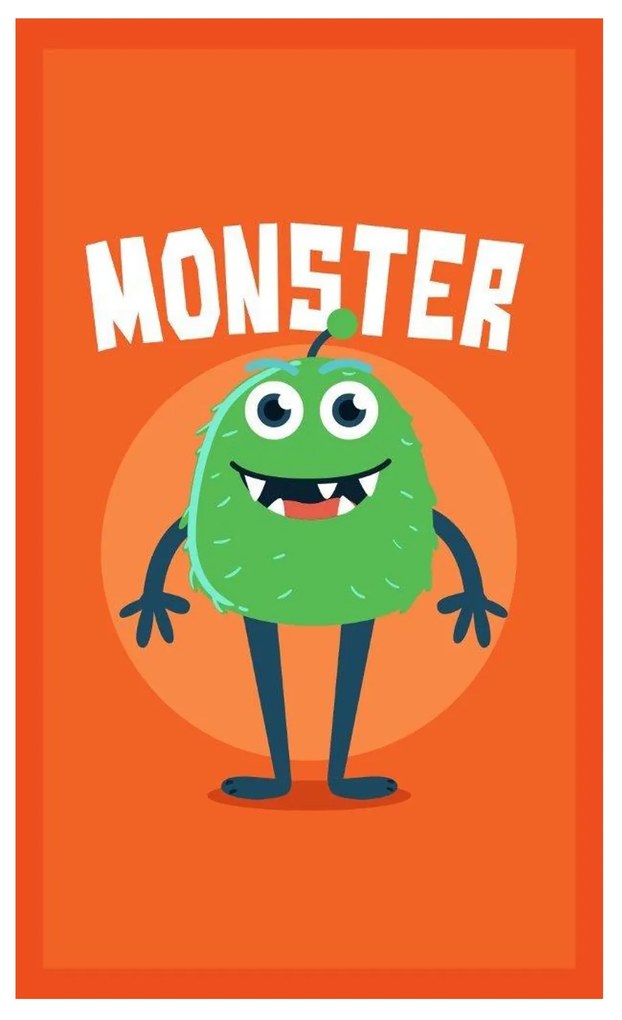 DETSKÝ FROTÉ UTERÁK ANIMALS 30X50 CM VZOROVANÁ