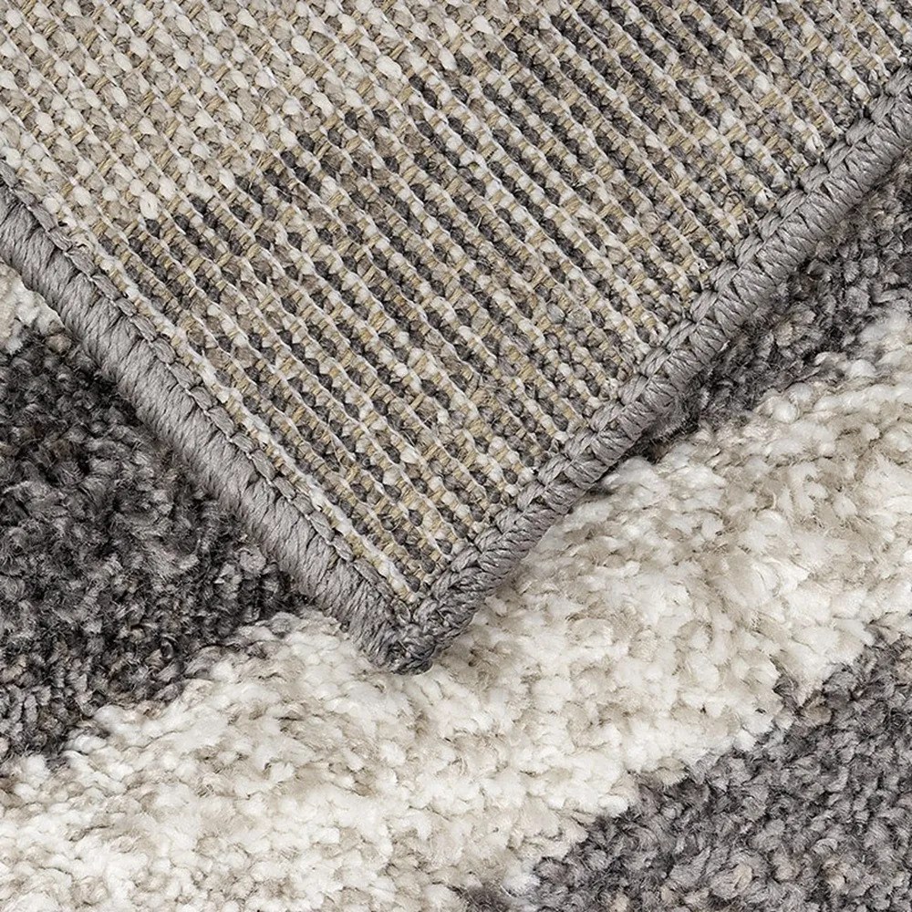 Oriental Weavers, Kusový koberec Castro Carved 162/NQ2F, 80x120, šedá, kancelária