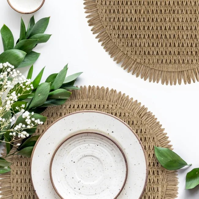 Podložka pod tanier JOAN hnedá (6 ks)