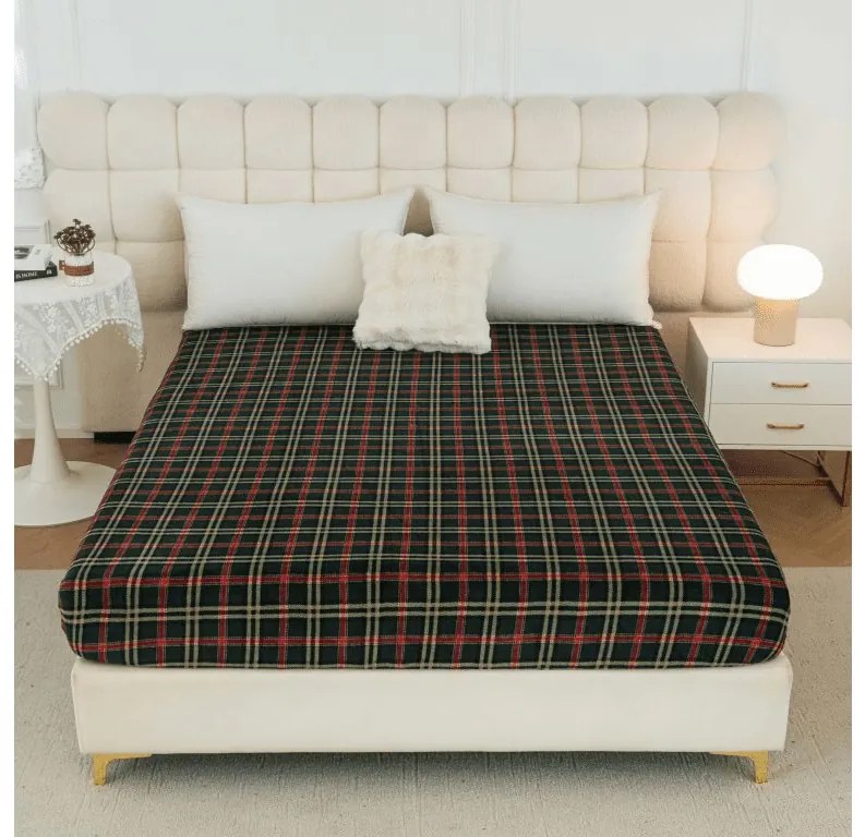 Plachta mikroplyš GLENMOORE 200x200 cm zelené