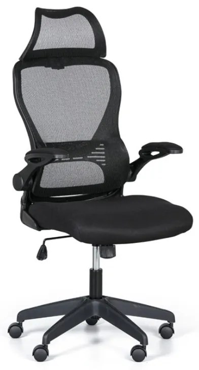 Kancelárska stolička LUCAS, čierna