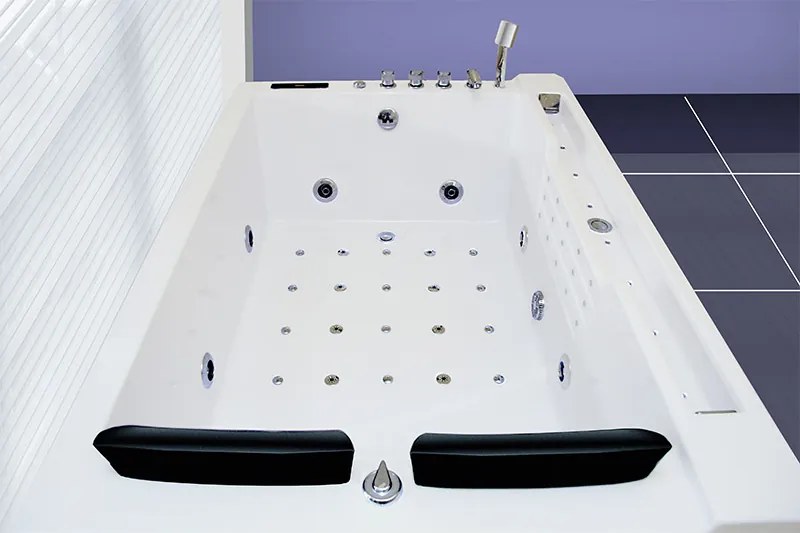 Terra Hydromasážna vírivá vaňa Fenix 606BH 180x120 s ohrevom vody, ľavá