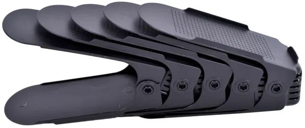 Sada organizérov na topánky čierna (10 ks)