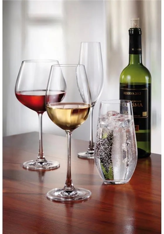 BOHEMIA COLUMBA POHÁR NA ČERVENÉ VÍNO 650ML SADA 6KS