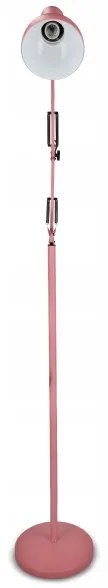 Stojacia lampa 1xE27/40W/230V ružová
