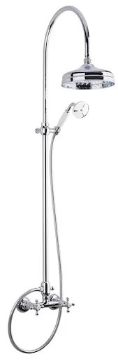 Paffoni Ricordi sprchový systém s kohútikovou batériou chróm ZCOL000