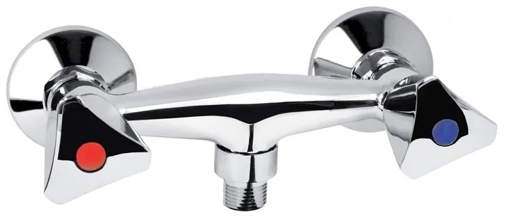 Mereo Mereo, Sprchová nástenná batéria, Kasia, bez príslušenstva, chróm, MER-CBS60103