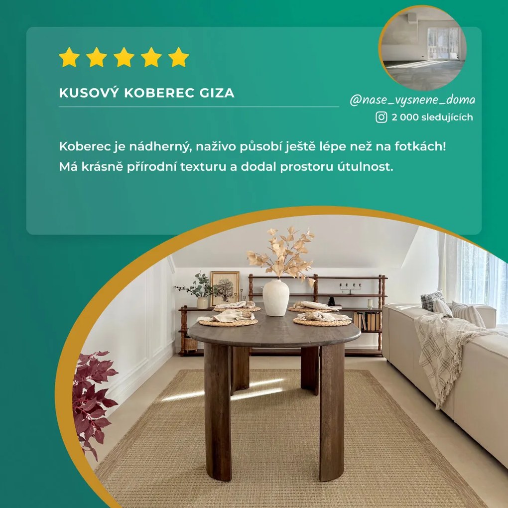 Ayyildiz, Kusový koberec Giza 1410 Brown, 280x370, hnedá, chodba / predsieň