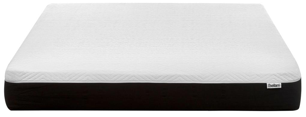 Latexový penový matrac so snímateľným poťahom 160 x 200 cm tvrdý COZY Beliani