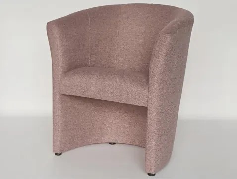 Kreslo Boston, staroružová látka%