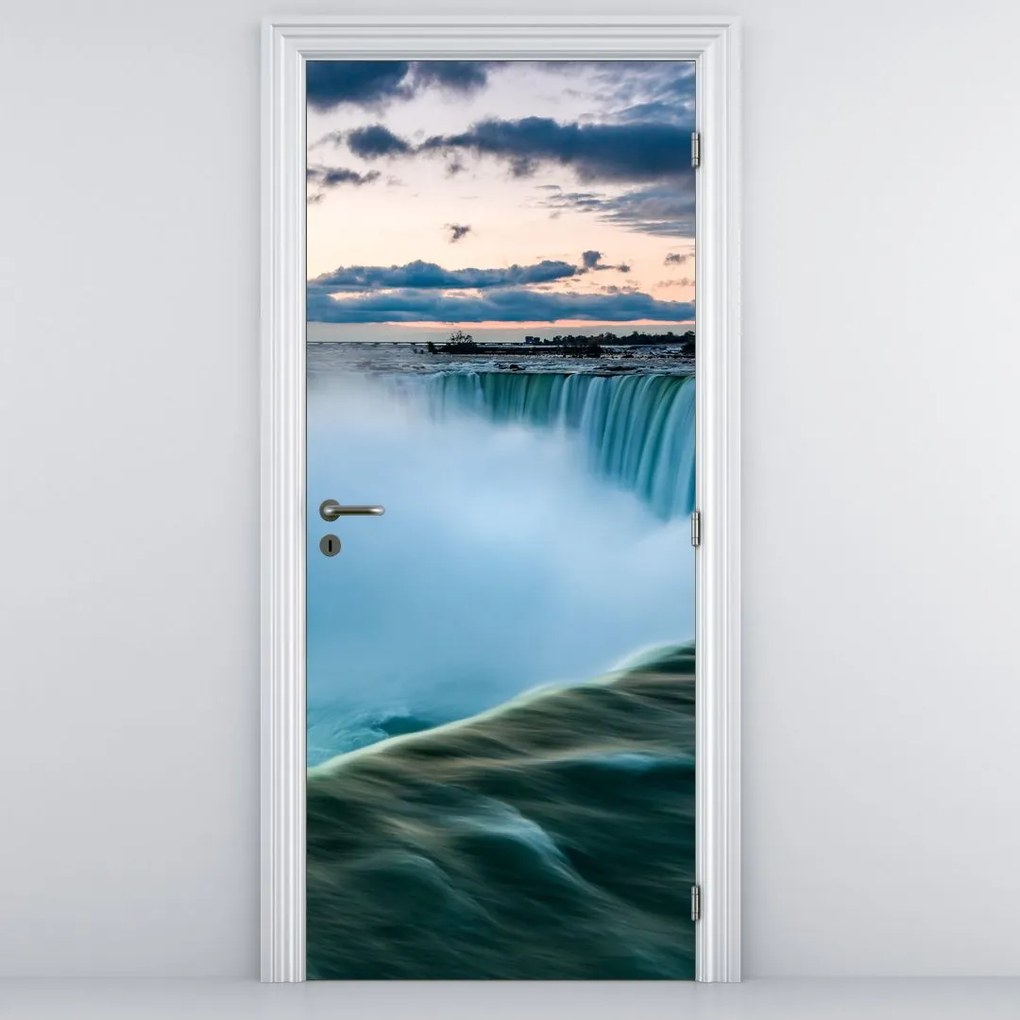 Fototapeta na dvere - Vodopády (95x205cm)