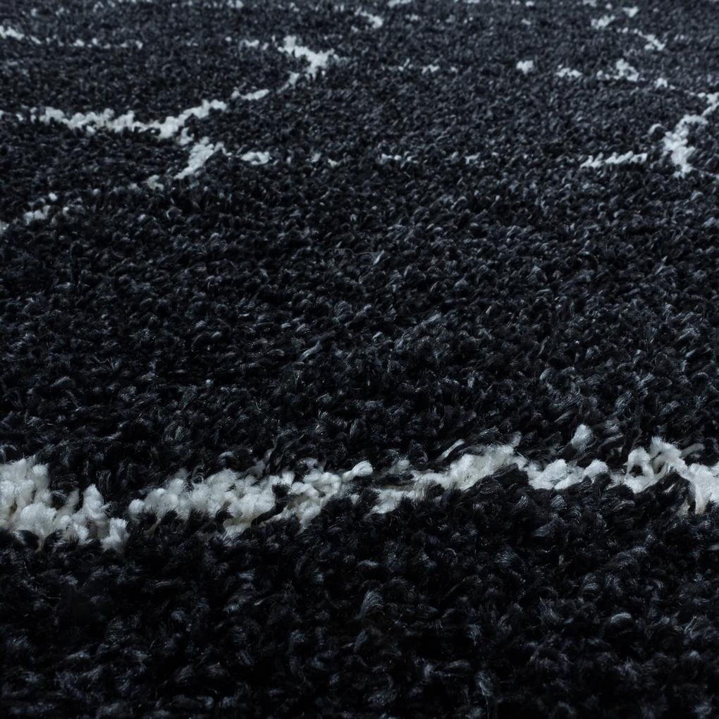 Ayyildiz koberce Kusový koberec Salsa Shaggy 3201 antracit - 240x340 cm