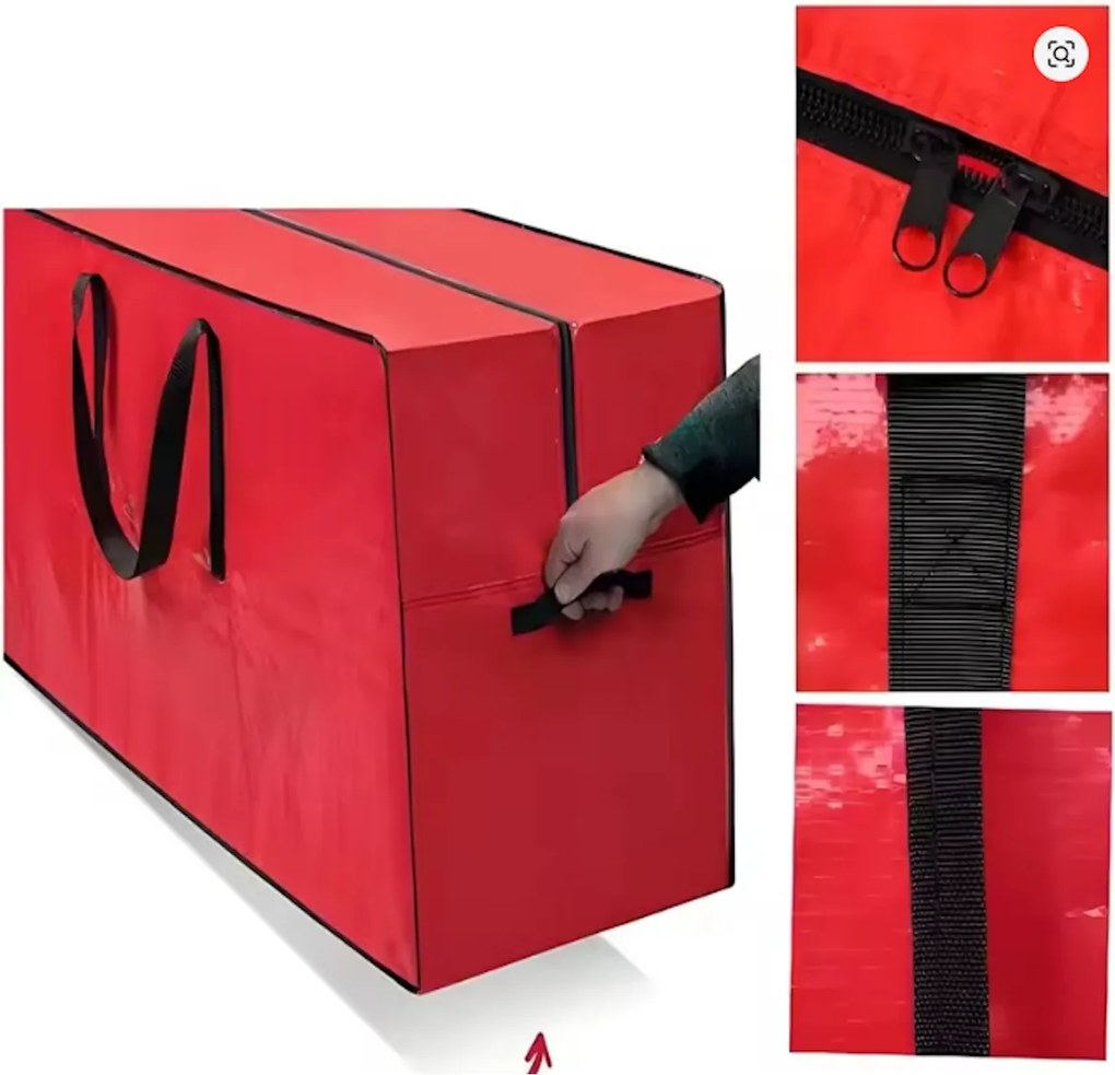 usporadejto.cz Úložný vak, taška na vianočný stromček, 165 x 38 x 75 cm, XL