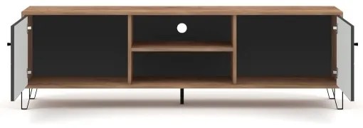 Televízny stolík SULA dub craft/čierna