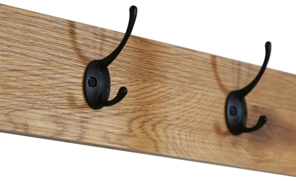 Vešiak s policami BERDY, dub