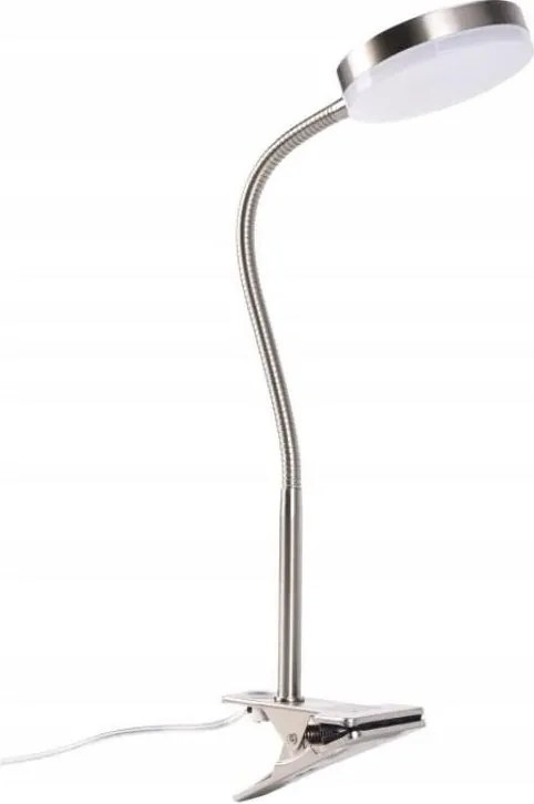 LED lampa s klipom LED/3,2W/230V matný chróm