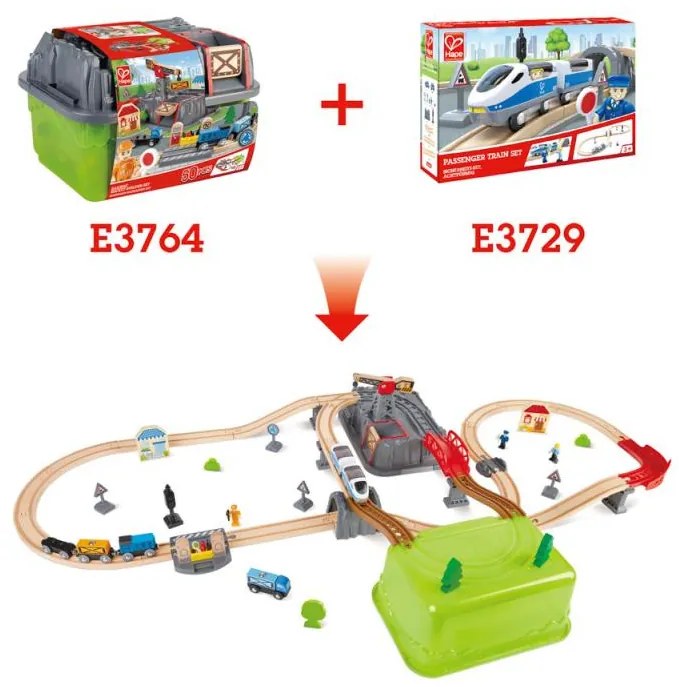 Vláčikodráha s hracím boxom