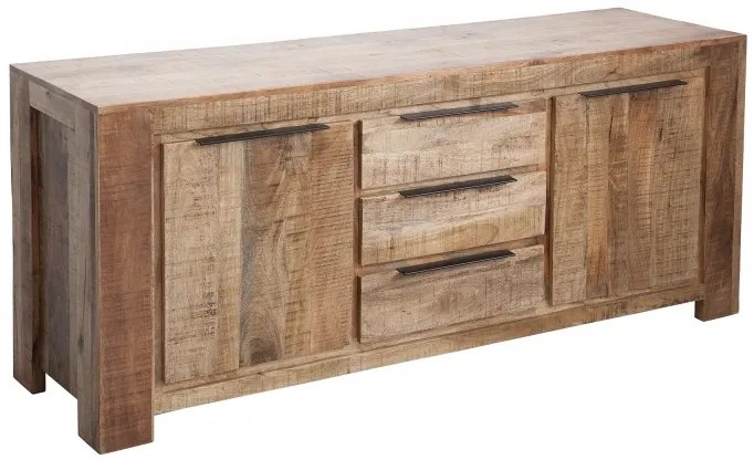 Dizajnová komoda Iron Craft 175 cm mango