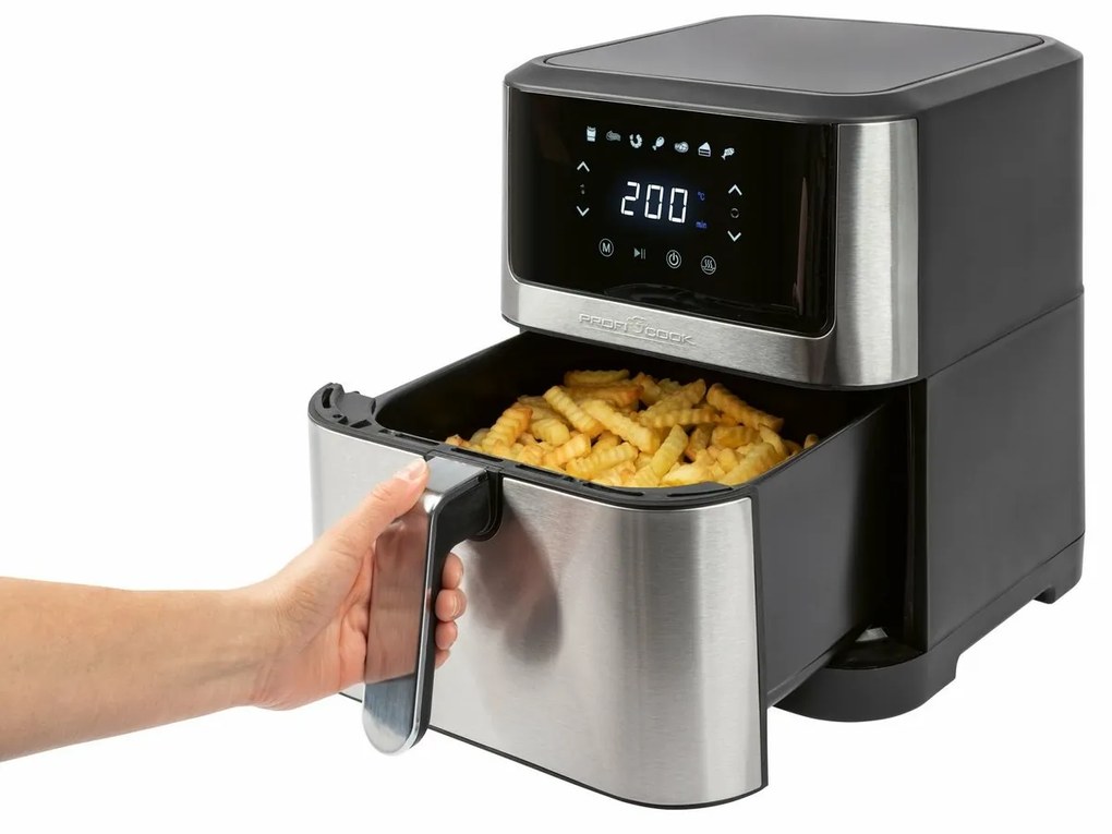 ProfiCook FR 1269 H teplovzdušná fritéza, 8 l
